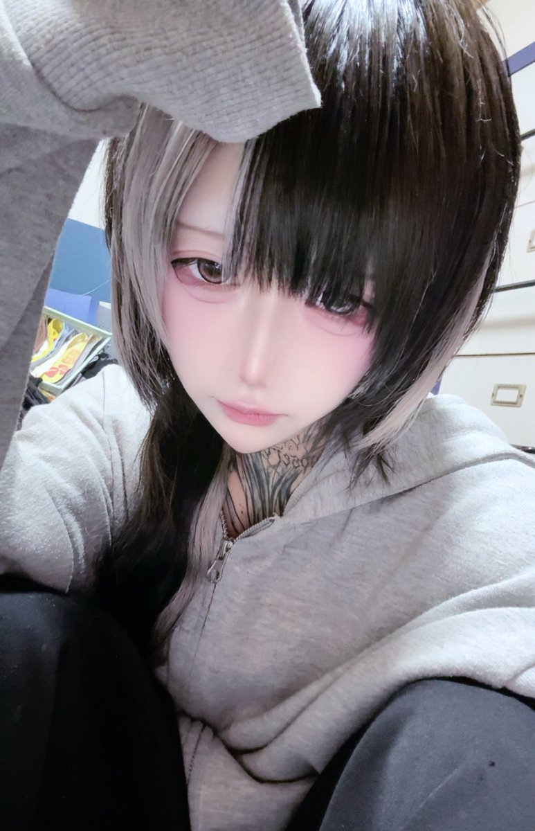 hamutea_maigo's tweet photo. ぱっつんも悪くない？
 #自撮り界隈 https://t.co/DdrasYYypj
