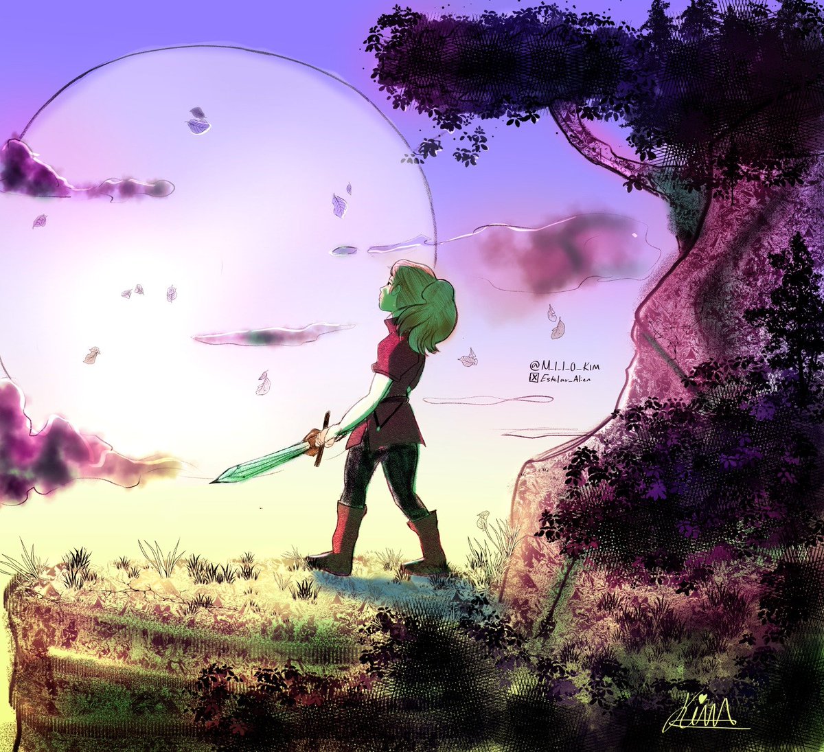 estelar_alien's tweet photo. 🗡️💫 un poder con lleva una gran responsabilidad 

#inktober #day2 #SheraandthePrincessesofPower #adora #fanart #digitalartㅤ https://t.co/cillXltVOd
