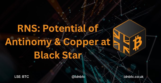 ldnbtc's tweet photo. London BTC Company has announced promising initial results from its Black Star Gold - Critical Minerals Project in Nevada, identifying up to 0.44% antimony and 30% copper in rock chip samples. 

@hewiebtc CEO, states:

“Black Star was originally staked for its high-grade gold and silver potential, so identifying antimony within our own claims and high-grade copper is a particularly encouraging development.” 

https://t.co/b6DJesEMpF #BTC #MiningNews