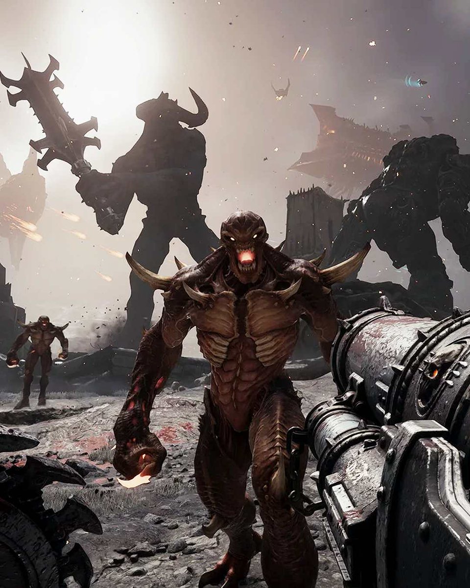 nyxgameawards's tweet photo. 𝟐𝟎𝟐𝟔 𝐖𝐢𝐧𝐧𝐞𝐫 𝐇𝐢𝐠𝐡𝐥𝐢𝐠𝐡𝐭 🎮

DOOM: The Dark Ages | Revelations by Bethesda Softworks @bethesda 
Winner's Page: https://t.co/ANJFrojxI8
🔗 Link in bio for details

#NYXGameAwards #GameAwards #GameEngine #GameDevelopment #GameTechnology #GameProgramming #GraphicsEngine #GameDevelopmentTools #RealTimeRendering #InteractiveTechnology
