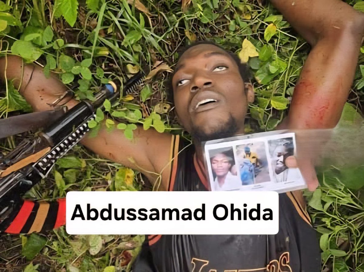 ZagazOlaMakama's tweet photo. Breaking!

After al-Minuki, Joint Army, DSS, Amotekun Operation Kills Another ISWAP Leader Planning Terrorist Attacks 

By: Zagazola Makama

An intelligence-led operation by a combined team of troops of the  Nigerian Army, Department of Department of State Services (DSS)  personnel, and Western Nigeria Security Network aka Amotekun officers, at the weekend in Owo forest, Ondo State, eliminated a senior leader of the Islamic State West Africa Province (ISWAP), Abdussamad Ohida.

Security sources said Ohida aka Anwar, who was on the verge of planning massive terrorist attacks in some southern states, was killed alongside many members of the terrorist organization by the security forces who led a surprise attack on their forest hideout.

According to the sources, the eliminated ISWAP leader previously served as deputy to ISWAP Central Nigeria leader Abu Ikrimah, also known as Abu Uwais. Ikrimah was arrested by the DSS in 2023. 

Following Ikrimah's arrest, continued the sources, Ohida assumed leadership of ISWAP activities across parts of North central and southern parts of the country, where he subsequently played a key role in the planning, coordination and execution of terrorist operations.

Through the interrogation of Abu Uwais, continued the sources, the DSS was able to gather credible intelligence on plans by Ohida to 
attack innocent persons during the forthcoming Yuletide. 
"The plan was to attack civilians during the festive period and ultimately disrupt the 2027 general elections. This Intelligence was corroborated by intelligence partners from the United Kingdom, who supported the elimination operation," offered one of the sources.

He said Ohida planned and executed the 31st December 2025, invasion of Ipele Divisional Police Station, Owo, Ondo State, carting away right AK-47 rifles before bringing down the station with an explosive. He mentioned the 28 July 2022 Suleja–Zuba Road, Niger State military checkpoint attack in which several soldiers, officers and civilians were killed.

He also blamed on Ohida, the July 11, 2022, attack on Kuje Correctional Centre, Abuja; the 23rd April, 2022 attack on Ogaminana Police Station, Adavi LGA, Kogi State, which resulted in the death of five police officers, and the February 7, 2022, attack on Okene Area Command police station.

"The terrorist planned and executed the 24th December, 2020 attack on a Naval checkpoint in Okene, Kogi State, which resulted in the death of two naval officers, not to mention the several attacks he launched across parts of the country," he added.
"We may not immediately realize it, but the elimination of Abdussamad Ohida represents a significant disruption to ISWAP’s leadership structure, operational network and expansion efforts in central and southern Nigeria.

"Ohida's elimination, coming a few months after after the killing of ISIS leader Abu Bilal al-Minuki, is a very big blow to ISWAP’s efforts to expand its operational presence in Nigeria, and underscores the growing efficiency of our security services," he declared.