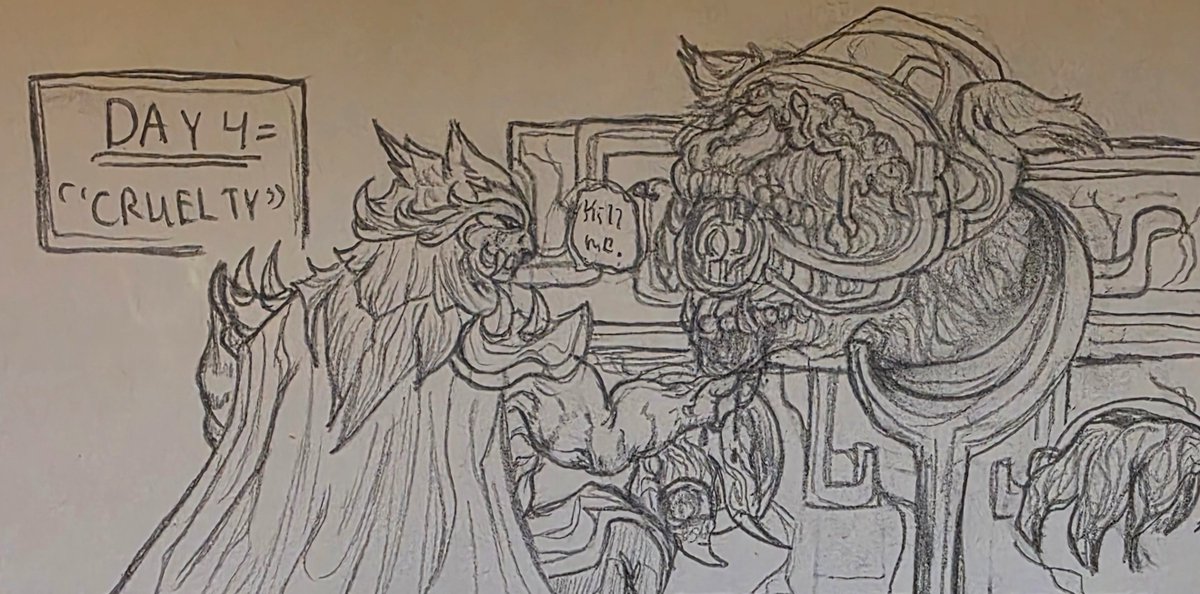 PlushTheBear1's tweet photo. Solstober 3 &amp; 4 (The Tragic Tale of Kanghui)
#NineSols
"NineSolsFanart
#NineSols九日 https://t.co/8UWyDMXC2E