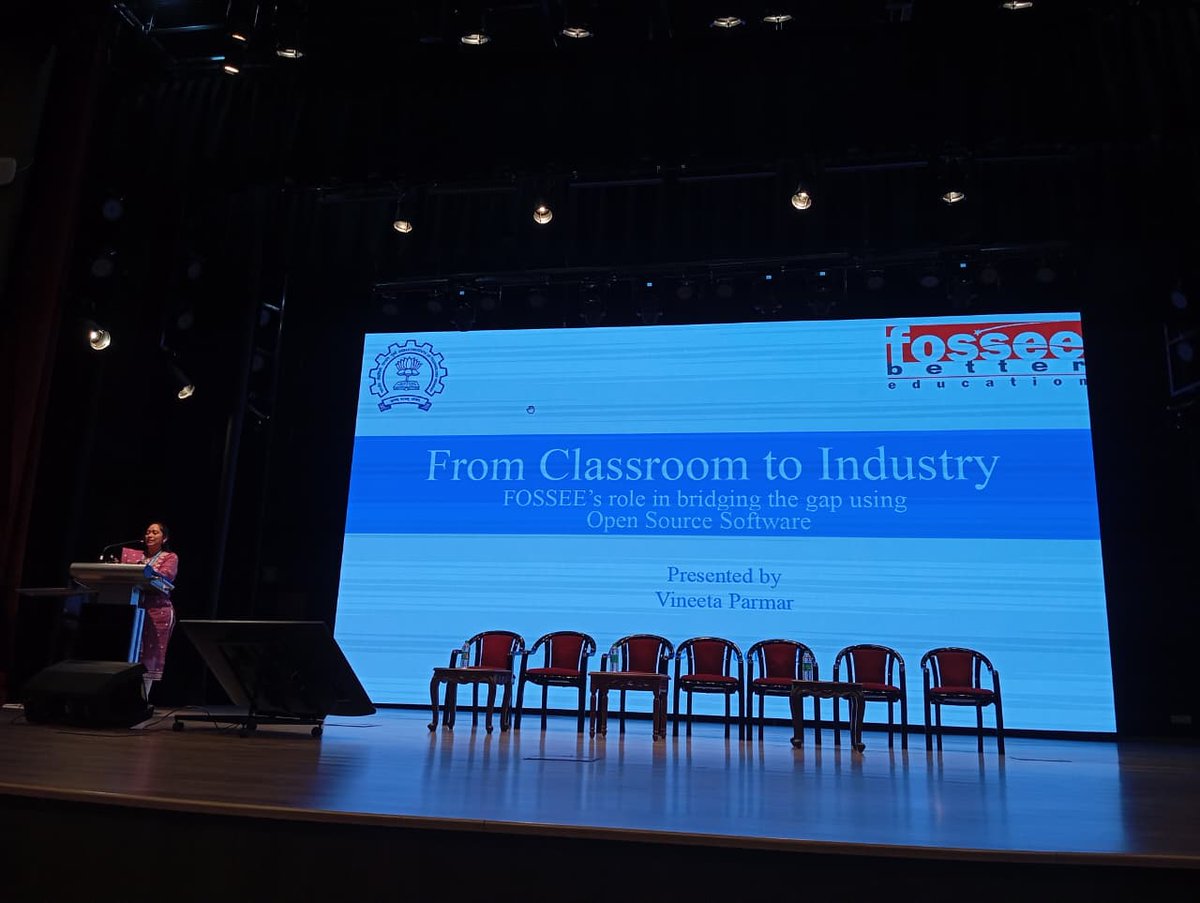 FOSSEE's tweet photo. #FOSSEE, #IITBombay, collaborated with FOSSPHERE – MIT ADT University &amp; the School of Computing, Pune for an engaging workshop on #OpenSource Technologies.

Students explored how #FOSS can empower them to #Learn, #Build  &amp; #Innovate with real-world impact.

📩 info@fossee.in https://t.co/oORwd1ucD3