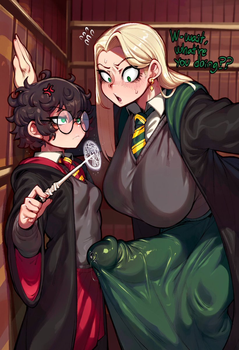 CookieAI_'s tweet photo. Malfoid learns about the 4th forbidden spell first-hand... https://t.co/8LgHCcVUl8