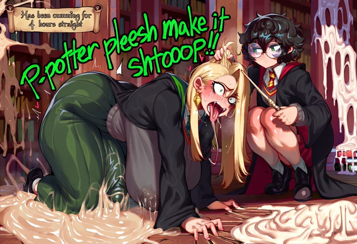 CookieAI_'s tweet photo. Malfoid learns about the 4th forbidden spell first-hand... https://t.co/8LgHCcVUl8