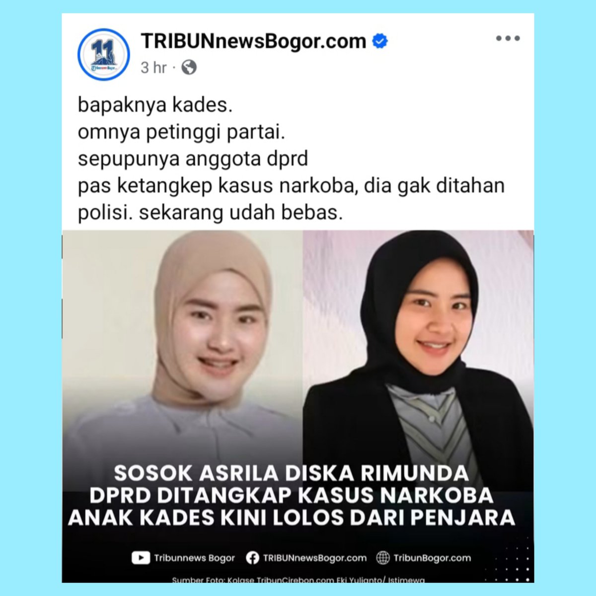 KangManto123's tweet photo. Ohh pantes ga berani nahan, ternyata keluarganya pejabat semua... 🚨🚨

@DivHumas_Polri @DPR_RI https://t.co/TbMHDBxy42