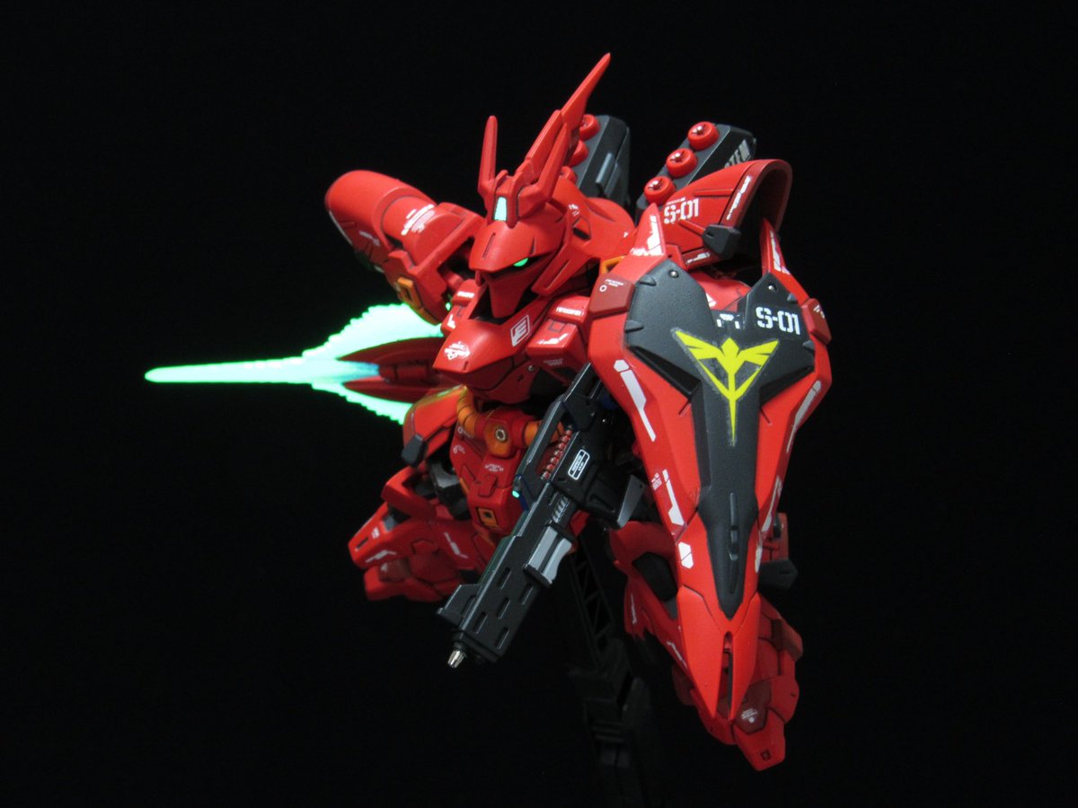 NirvanaAxel's tweet photo. MOBILITY JOINT GUNDAM
モビリティジョイントガンダム
機動戦士ガンダム　逆襲のシャア

MSN-04 サザビー
https://t.co/Vbj8TRMMZU

#ガンプラ #gunpla #モビリティジョイントガンダム #サザビー #機動戦士ガンダム逆襲のシャア #SAZABI #赤い彗星 #シャアアズナブル #シャア #逆襲のシャア https://t.co/OWXC0YeMFw