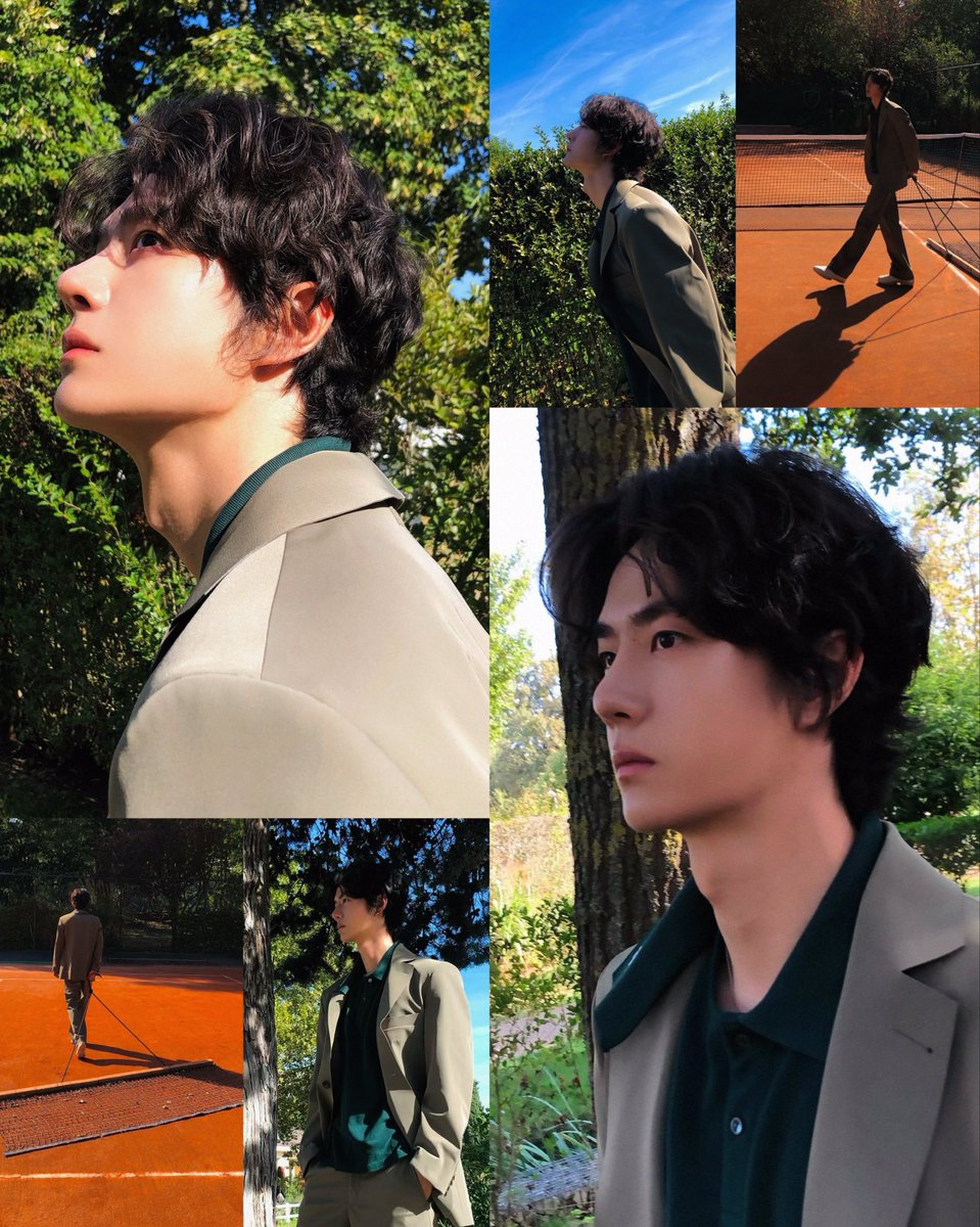 2amWangYibo's tweet photo. WANG YIBO LACOSTE NO WHITE #WangYiboPFWxLacosteSS27 

Waiting &amp; Let’s go! 9 HD เซต Daylight กับสนามเทนนิสแดดจ้าๆ ก่อนเข้าชมงาน Lacoste Show 🐊 #LacosteSS27 

#ParisFashionWeek #Lacoste 
#WangYibo #หวังอี้ป๋อ @Lacoste https://t.co/fIBYQikLVf