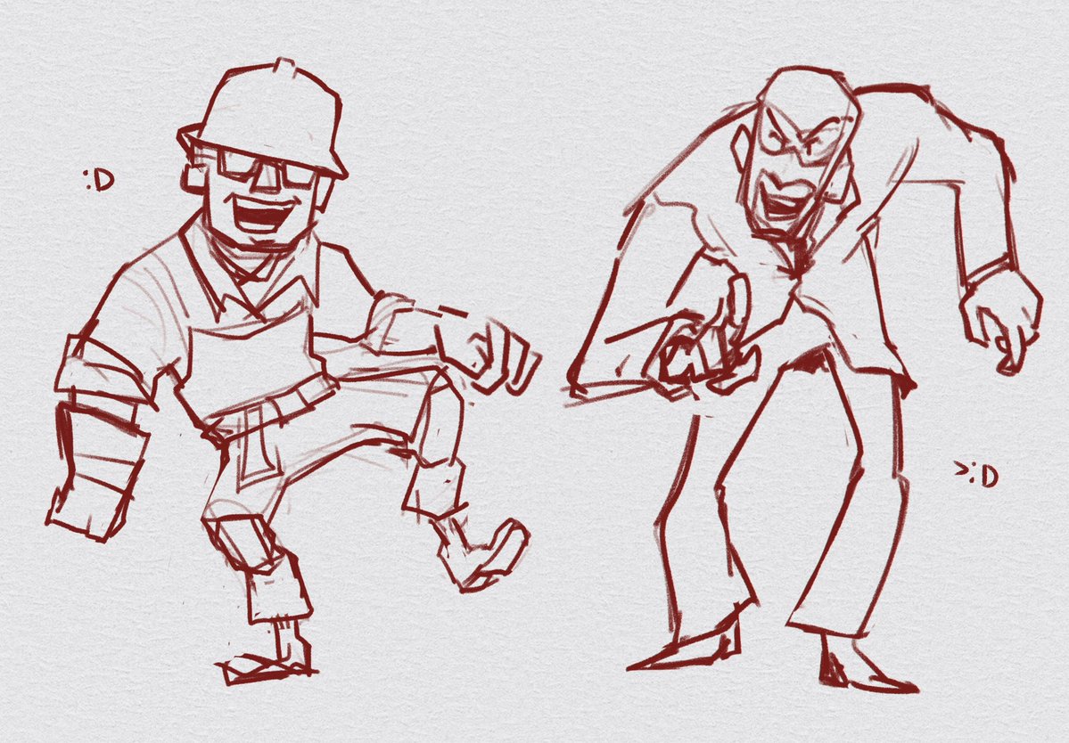 MeowMeows04872's tweet photo. sketches from before #tf2 https://t.co/gn8n3VBnJH
