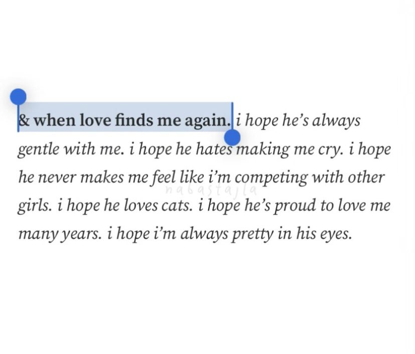 nabastajla's tweet photo. not asking for much, just someone who makes loving me feel easy https://t.co/ukTYYvzR12