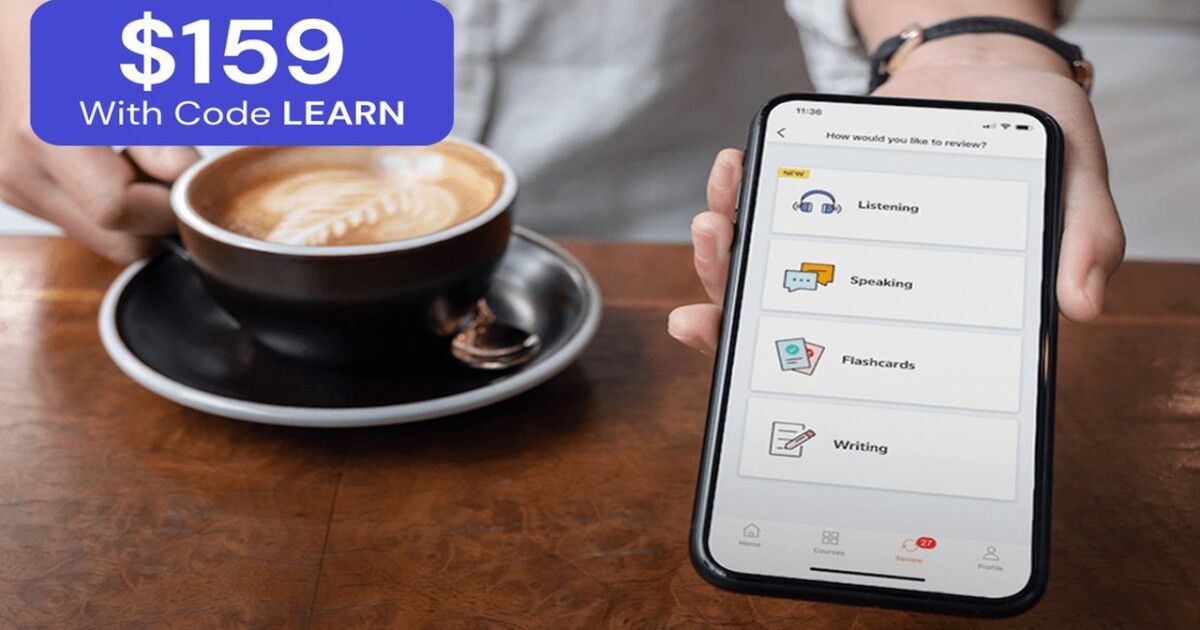 vtbcfeed's tweet photo. TL;DR: Learn 14 languages from lessons written by linguists with a Babbel lifetime subscription, $159 with codeLEARN (reg. $299).
Continue Reading
Category: Deals dlvr.it/TVn0L7 #LanguageLearning #Babbel #HotDeals #LearnLanguages #Linguistics https://t.co/fbtdTwvTam