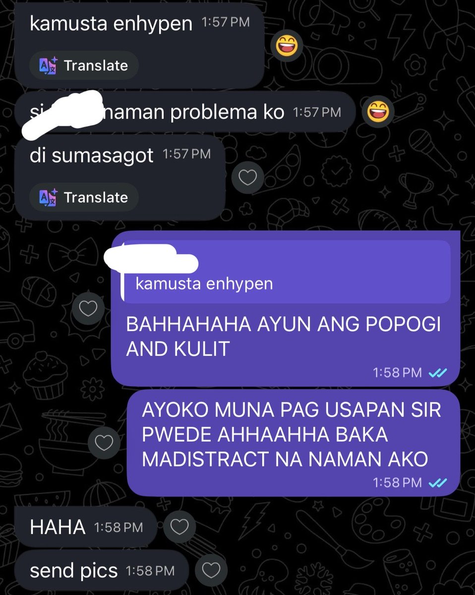 rocknjay's tweet photo. Di pala fan ng enhypen bakit nanghihingi pics???? https://t.co/fmKUnGx7fa