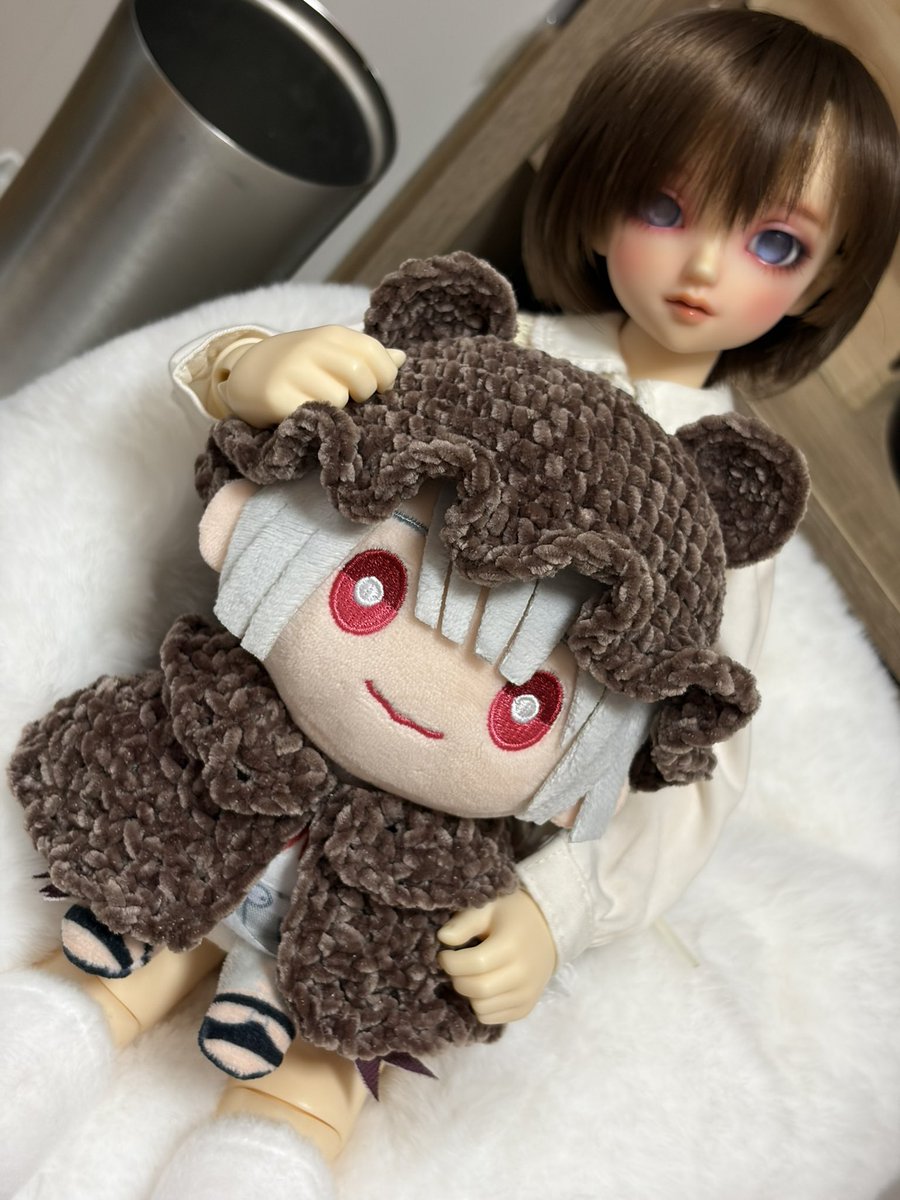 kaya3_n's tweet photo. くまさん編み編みしたよ

#にじぬいが見られるタグ https://t.co/viPLlq8G6S