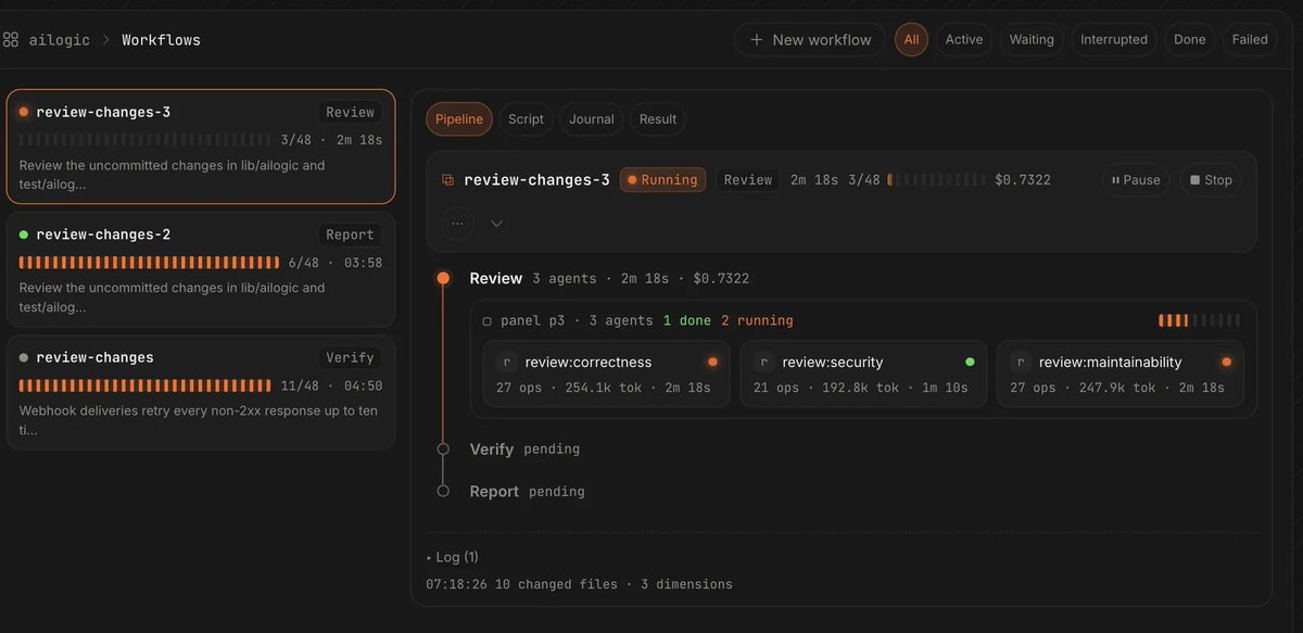 llmotionscom's tweet photo. https://t.co/6fa0OhdTq8 Multi-agent workflows view of NCode https://t.co/LlCuCyAt2k