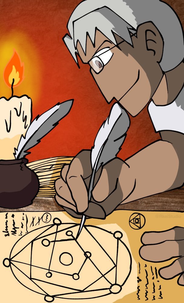 RkeiStudio's tweet photo. Scar's brother MIGHT be the GOAT of alchemy
>found a way to stop father's alchemy block
>came up with a way to use clap alchemy without seeing truth
>had no mentor, taught himself alchemy from random books 
mind you he did most of this while a CIVIL WAR was going on https://t.co/zfFTm9QLUR