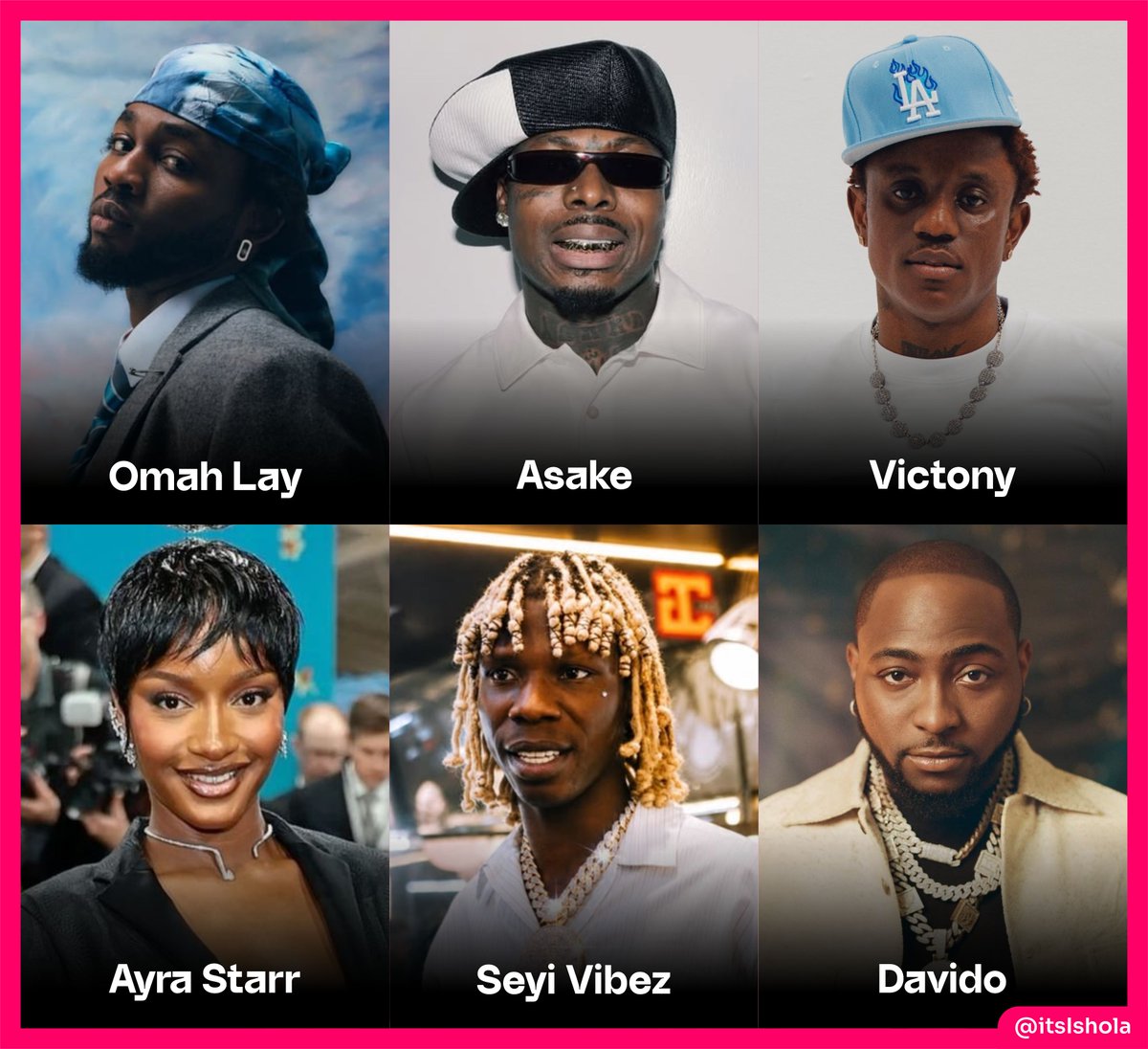 itsIshola's tweet photo. Based on their last project, who deserves a Grammy award? https://t.co/UWlCSuVLEN