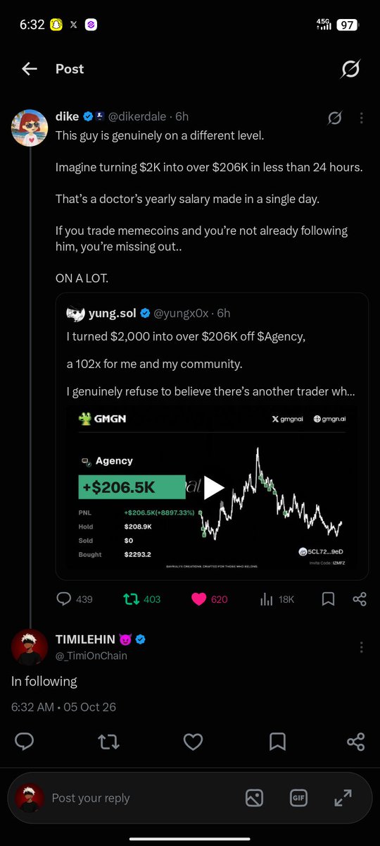 _TimiOnChain's tweet photo. @thisisvalgrey Thanks grey 
Hoping i win from you GOAT 🐐 

75EUfnBJVa6JhES9sBjVg6DpNPUp4N4fRgozRE17BVqr https://t.co/TB5B2mHKe8