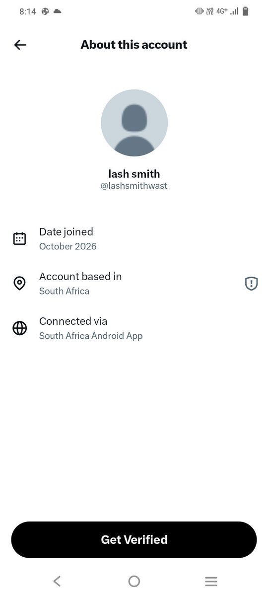 TyrenndumisoB's tweet photo. He created the account yesterday morning,  only tweeted about the competition and won later at night. He is only following @UnplayableZA . In this country, corruption is every sies 😂. https://t.co/rG4GtVwc7w
