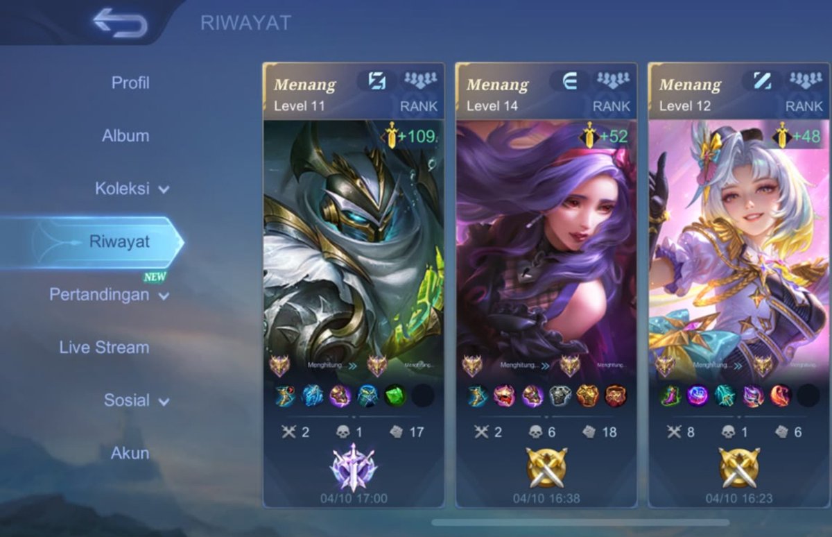 willzstoreml's tweet photo. 05-10-2026 
Testimoni Joki Akun Mythic  Grading 3x (No Lose) 

Yang mau Joki ML / Joki Akun Bisa Langsung WA ya :
Epic 4K / ⭐
Legend 5K / ⭐
Mythic 7K / ⭐ https://t.co/kJ7S3tysfB