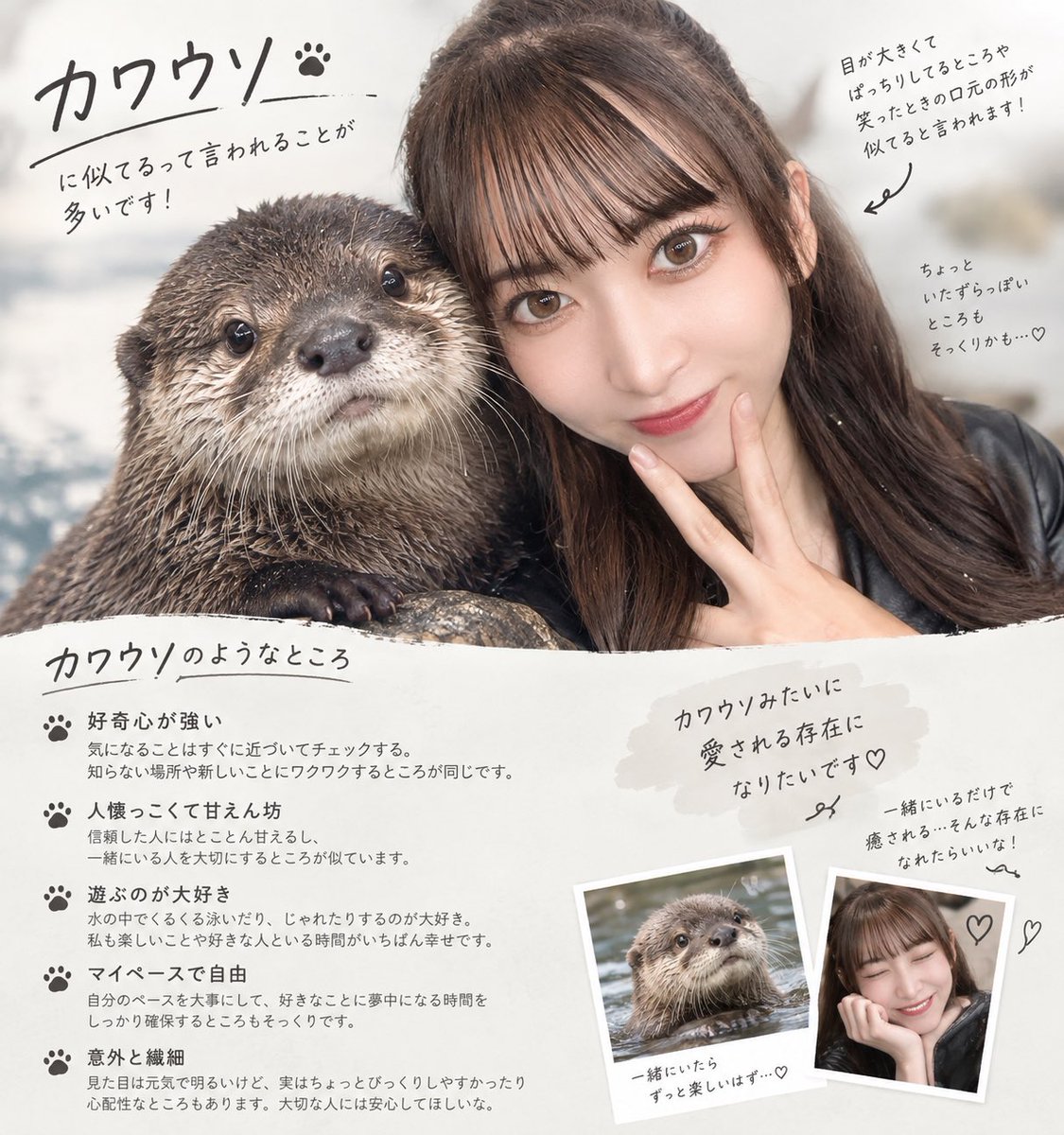 JJ__TSUBASA's tweet photo. AIのやつやってみた🦦

内面的にはそんなに当たってないかも...☺️ https://t.co/BV0P8QMkJ9
