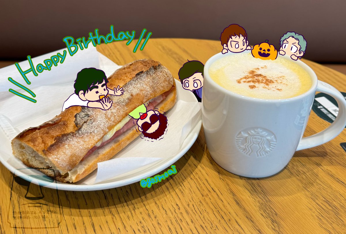 gosmoai's tweet photo. 改めましてー！！！お誕生日おめでとうございます🎉🎂
ケーキよりパンだ！！
そうだ！新しくなったバゲットでお祝いだーーー㊗️てなわけで、ディップしながら美味しくお祝いしました😋 https://t.co/5Pp1xm7IIn