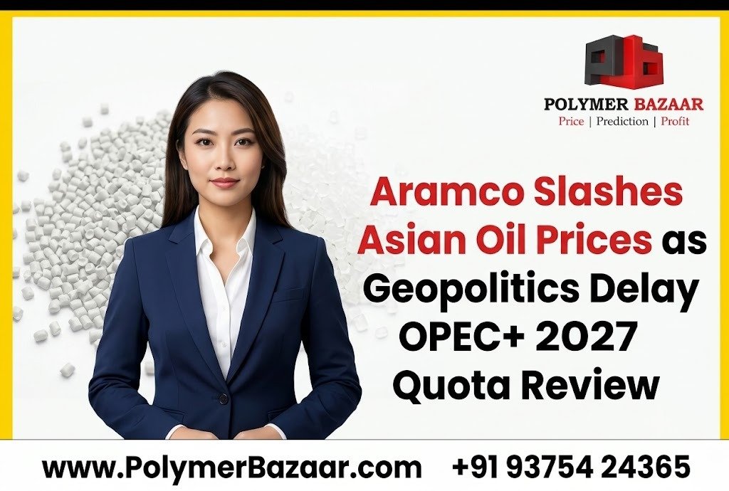 POLYMERBAZAAR's tweet photo. 🅿️🅱️
▶️ Aramco Slashes Asian Oil Prices as Geopolitics Delay OPEC+ 2027 Quota Review.
PP #ABS #LLDPE #LDPE #HDPE #PVC #EVA #PET #PS #SAN #POLYVINYL #POLYETHYLENE #POLYPROPYLENE #POLYMER #PROPYLENE #POLYSTYRENE #indplas #Polyamide #PLEXPO #GPCA #ARABPLAST #RUPLASTICA #PLASTEURASIA #KOPLAS #PLASTO #PLASTASIA #PLASTEX #Polycarbonate #Polyester , #Centralasiaplastworld #taipeipack #plastindia #bopp #bopet #polyester
https://t.co/2V9rOg8NsI