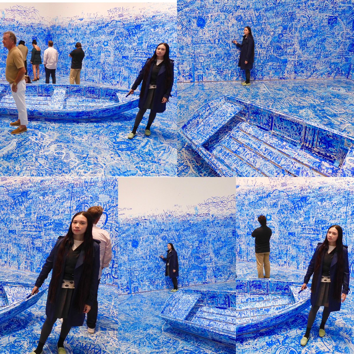 Queenie4ever's tweet photo. The broad museum’s interactive experience. @yokoono music of the mind #nationalbeniceday #sentisunday #exhibit https://t.co/Icy3GBlg4h