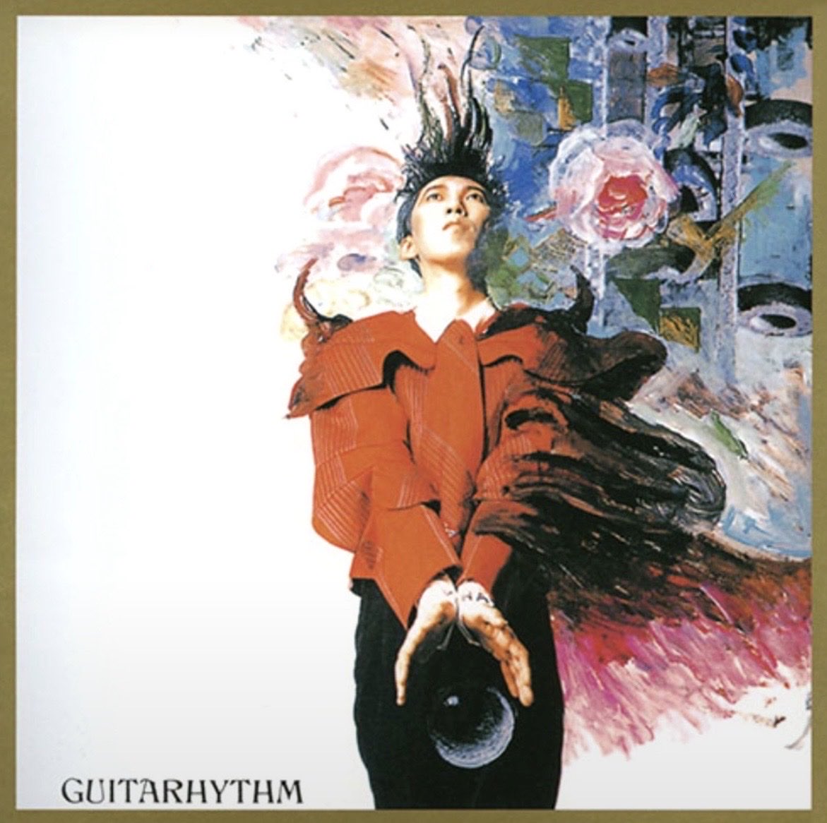 Official_Hotei's tweet photo. 38年前の今日、1988年10月5日。
ソロデビューアルバム『GUITARHYTHM』リリース。

僕は26歳。

ロンドンで、ギターとコンピューター、ロックとアート、そして自分の美学をすべて詰め込んだ最初の一枚。

紛れもなく、僕の代表作。

38年経った今も、あの日掲げたイズムは僕の根源にある。

変わり続けるために、変わらないもの。
それがGUITARHYTHM。