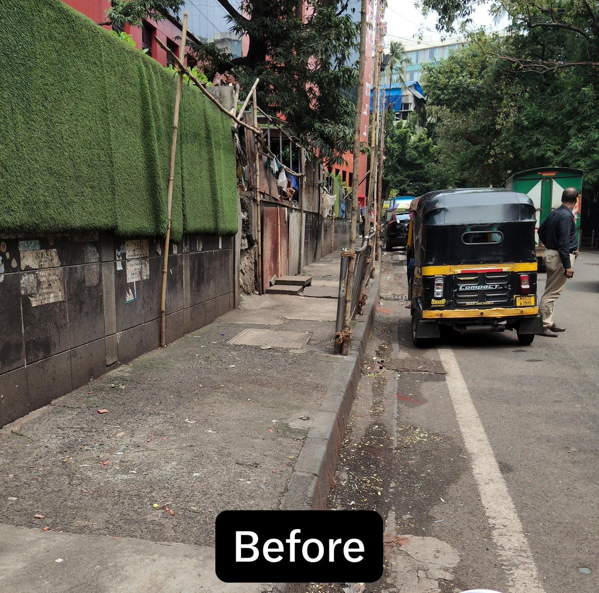 Nutrition1404's tweet photo. Please keep this footspaths clean as we can't walk on those with encroachment. @mybmc @mybmcWardKE https://t.co/DzNOAz7DKS