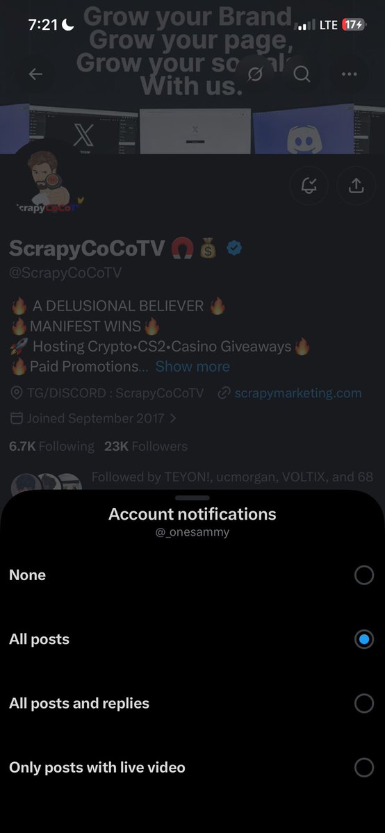 _onesammy's tweet photo. @ScrapyCoCoTV @TMDweb3 @Slotswithshib Thanks scrappy

@_TimiOnChain 
@smile100x https://t.co/aFJ7I3d3GF