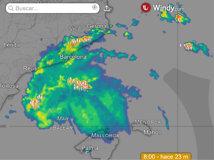 AlesandroSherry's tweet photo. 16/ 8:00am Lo mismo pero 15min después
El #SCM desde los #Radares #Meteo de #España/#Francia (lo visto con el Zoom antes, mayor actividad tormentosa desde #Granollers hasta #Blanes/#Lloret de mar...
Lo de #Vilanova al sur de Barcelona hacia Tarragona
Resto es #TormentaDePeces https://t.co/hizXWlaq0e