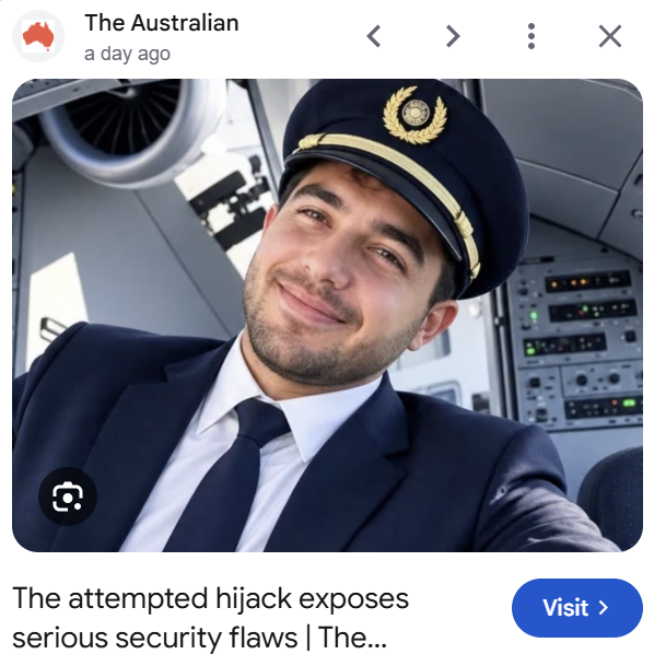 Jansant's tweet photo. So, The @australian used the AI image. Of course they did. So did @thenightlyau. https://t.co/pLh7kms0a6