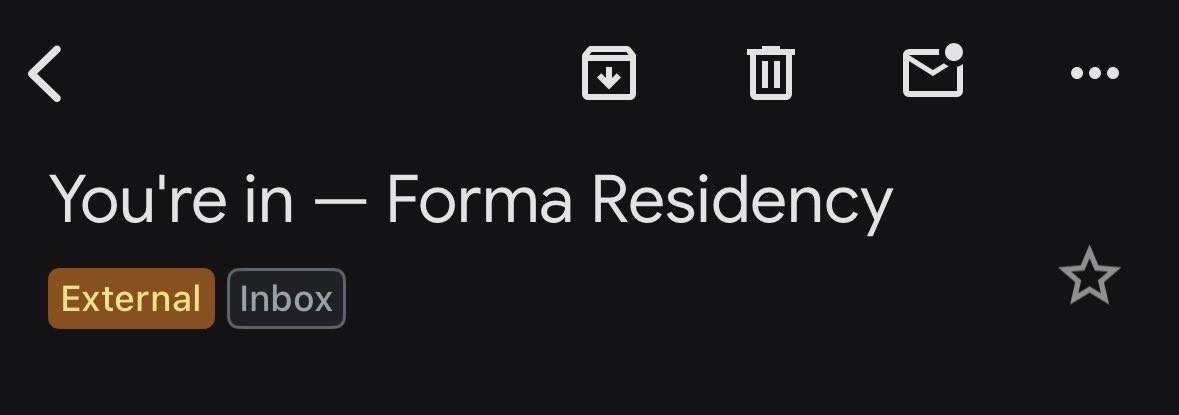 Wisenaviii's tweet photo. A pretty exciting update, I’m heading to Bristol for @formacity 2026 🇬🇧

I’ll be spending the next month building, learning and meeting a bunch of brilliant people from around the world.

Really excited to take @askmayaai along for the ride and see what comes out of this month! https://t.co/arYHke9XQc