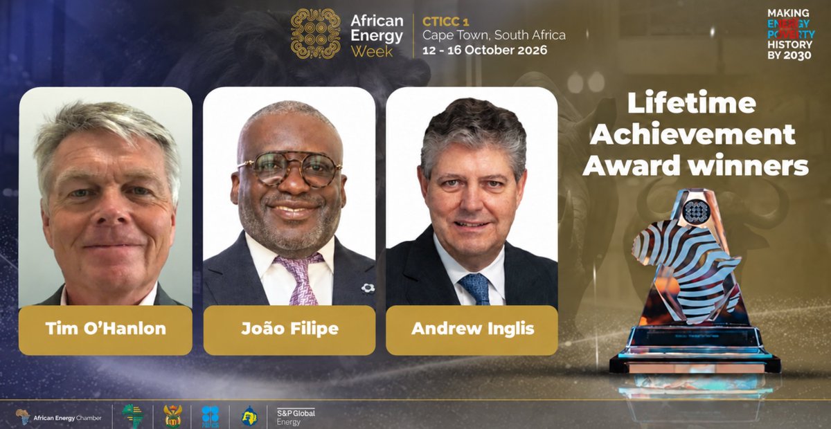 legalPSG's tweet photo. African Energy Week will bring thousands of energy leaders together in Cape Town next week, including Josh Volz of US Department of Energy, and Lifetime Achievement honorees João Filipe, Andrew Inglis, and Tim O’Hanlon: https://t.co/RsMITE6P81 
#AEW2026 #YourAfricaLegal https://t.co/jWJ9LtO0JE