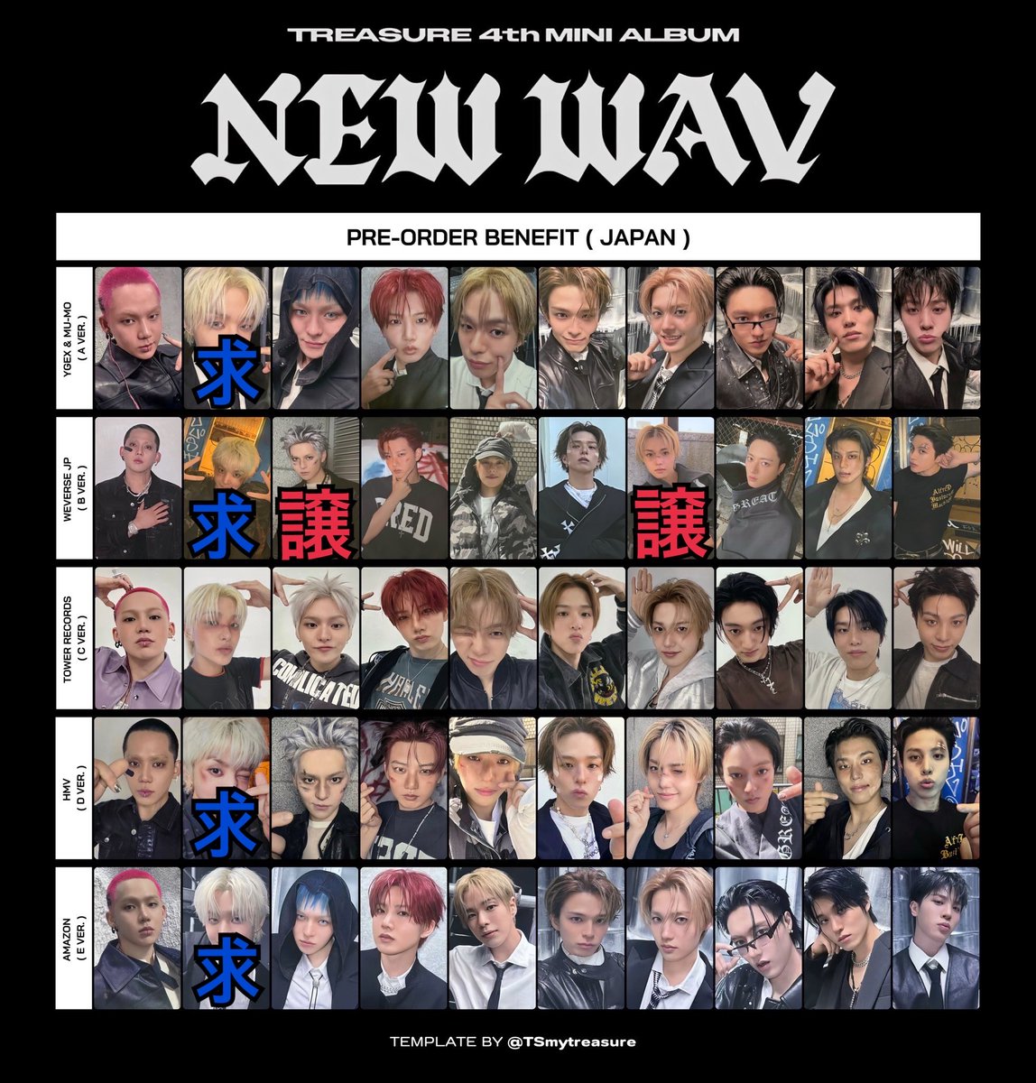 teume_gee's tweet photo. TREASURE 交換

譲 ヨシ ドヨン ハルト ジョンウ

求 ジフン

郵送での交換希望です📮 

交換して下さる方いましたら
リプお待ちしております🙇🏻‍♀️ https://t.co/K0nDf86BBx