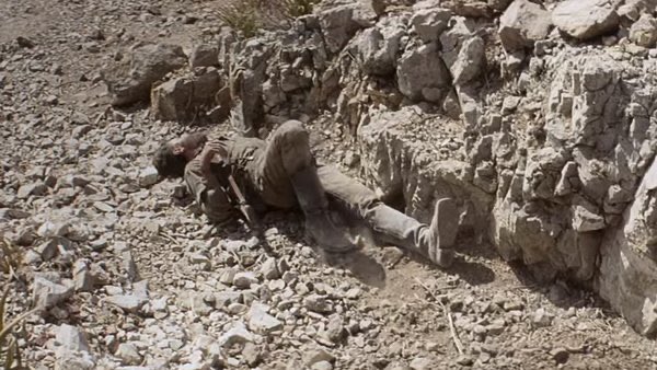 bekeestitches's tweet photo. Daniel Plainview gets badly injured in the first few minutes of There Will Be Blood, but somehow, his first concern isn’t himself.

He breaks his leg in a mine.

Then he finds silver.

And somehow, the silver matters first.

He checks what he found before dealing with his own injury.

Then he drags himself out of the mine.

The movie barely introduces him.

It doesn’t need to.

That one sequence tells you exactly what drives Daniel Plainview.

First watch, it feels like survival.

On a rewatch, it feels like obsession.