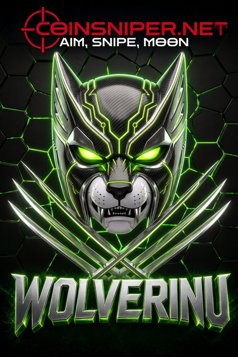 WolverinuRH's tweet photo. WOLVERINU is now listed on CoinSniper 🐺

Another step forward for the Wolverinu comeback. 

The pack keeps moving and we’re just getting started.  $WOLVERINU

CoinSniper link: https://t.co/7UPXjrUFzJ https://t.co/KYJa5xCQdh
