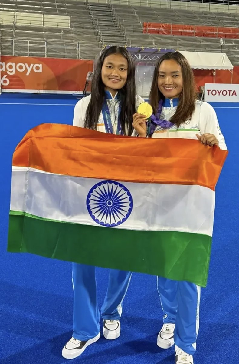 Nagaland_India's tweet photo. Northeast Indian daughters continue to shine as always.
Copy that .

Mizoram rewards Lalremsiami, Lalthantluangi with Rs 25 lakh each for Asian Games gold.  Congratulations 🥳. https://t.co/4QOqSDqcQG