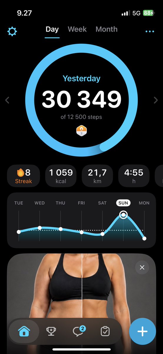 rottenangell_'s tweet photo. Yesterdays steps.. trying to do atleast 30k again today #edrtwt https://t.co/RJ9YM8ek73
