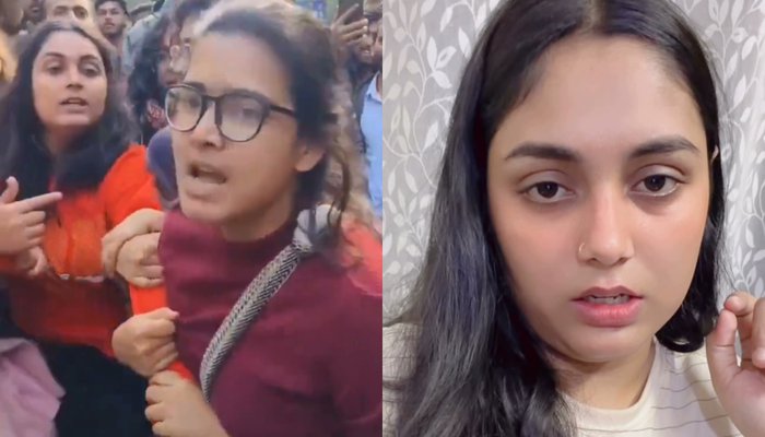 OpIndia_com's tweet photo. Journalist Ruchi Tiwari, who was assaulted by mob that tried to disorbe her, exposes hypocrisy of Neha Bora on women’s safety

https://t.co/0SAeaC8ssE https://t.co/bcrWSpdCoh