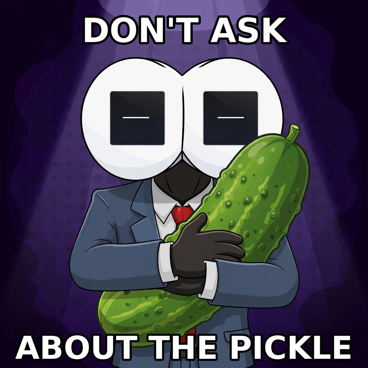 0xerfani's tweet photo. They said Never ask about the pickle.

You’ll understand when the time is right 🤣🤣🤣

@FomiesNFT https://t.co/DAbYpMFcfo