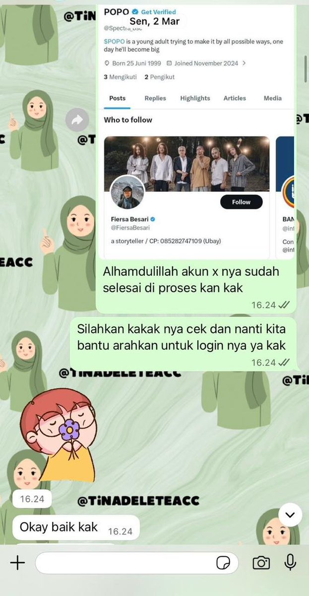 AnthonyLagnon's tweet photo. OPEN JASA PEMULIHAN AKUN,BALIKIN AKUN &amp; HAPUS AKUN TRUSTED ✴️

°JASA LACAK LOKASI 
°SADAP WA
°LACAK HP HILANG BY NO HP /IMEI
°JASA PULIHKAN AKUN WHATSAPP YANG KEBLOKIR

EMAIL,IG,WA,TWITER/X, FB,TIKTOK

Order whatsapp ⤵️ 
https://t.co/5DCbvQJPY4

#zonauangㅤ https://t.co/p9PZVjQQBl