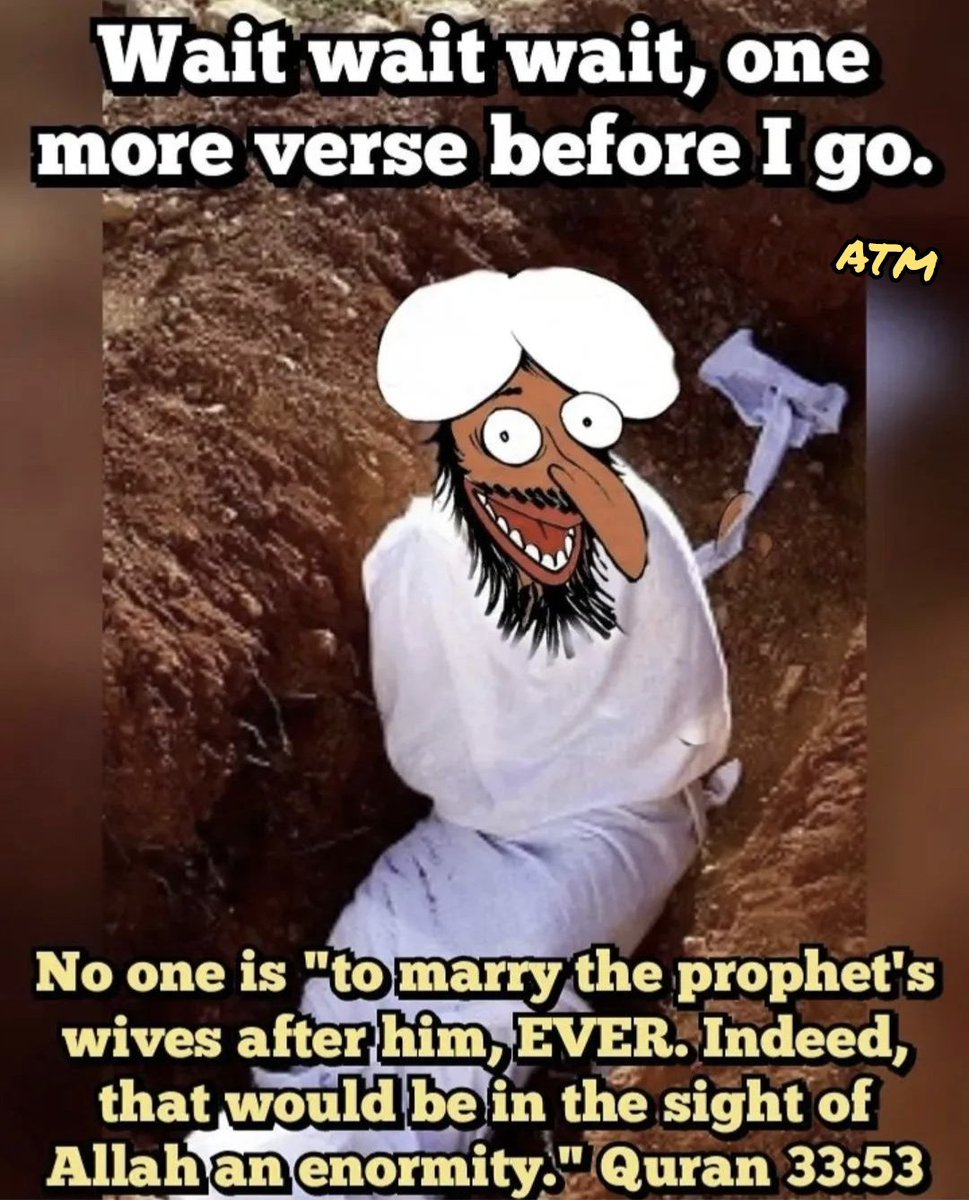 nomus66's tweet photo. @_NOOROODDEEN_ @Revert_Journey I love, "mohammad (piss be upon him) the final prophet" he did all, invented a religion and said this is the final... Such a piece of shit!!! https://t.co/d060ay03OY