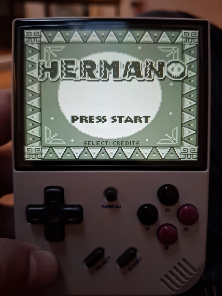 Ric01a's tweet photo. Petite recommandation GameBoy du jour. Je viens de tomber dessus dans ma liste. Petit plateformer sympa comme tout, ultra simple a prendre en main et fluide. https://t.co/h6ybtbj5Ew
