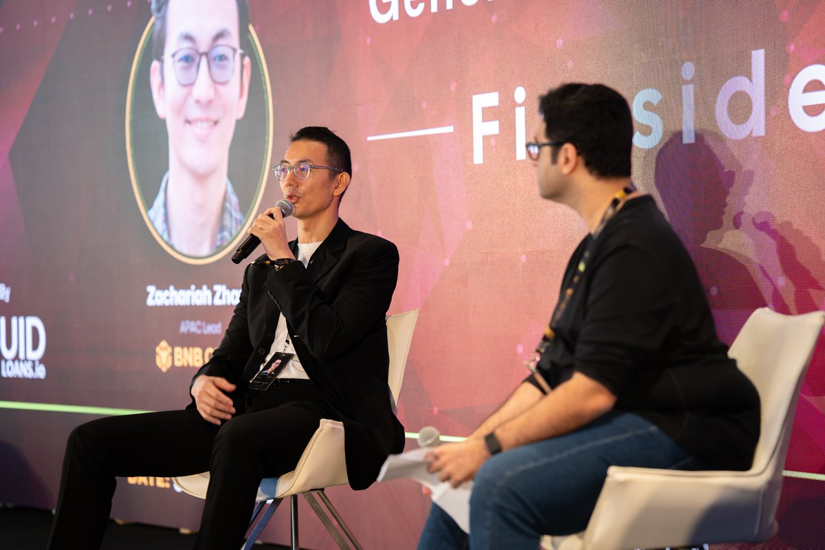 CoinFerenceX's tweet photo. That’s a wrap on our fireside chat! 🎙️

A huge thank you to our speakers for an incredible session unpacking whether blockchain rails can unlock the next generation of global yield:

• Zachariah Zhang | APAC Lead, @BNBCHAIN 
Moderated by:
• @ARafayGadit | Co-Founder & CCO, @ZIGFinance

Stay tuned for more updates from Gardens by the Bay! 🇸🇬
#CoinFerenceX #TheBestEvent
