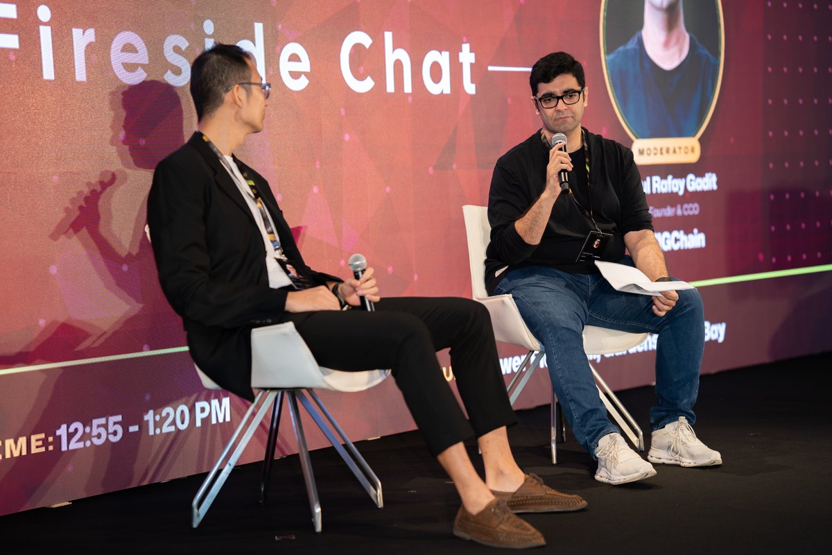 CoinFerenceX's tweet photo. That’s a wrap on our fireside chat! 🎙️

A huge thank you to our speakers for an incredible session unpacking whether blockchain rails can unlock the next generation of global yield:

• Zachariah Zhang | APAC Lead, @BNBCHAIN 
Moderated by:
• @ARafayGadit | Co-Founder & CCO, @ZIGFinance

Stay tuned for more updates from Gardens by the Bay! 🇸🇬
#CoinFerenceX #TheBestEvent