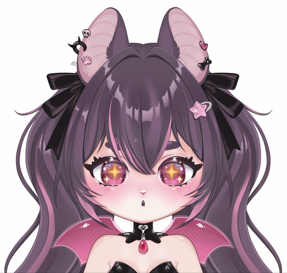 AltairStarkk's tweet photo. @Nylunie Hello!  I draw vtuber models in chibi style ✨ if you have any questions, you can write to me in a message https://t.co/oMz3Bs2OEM