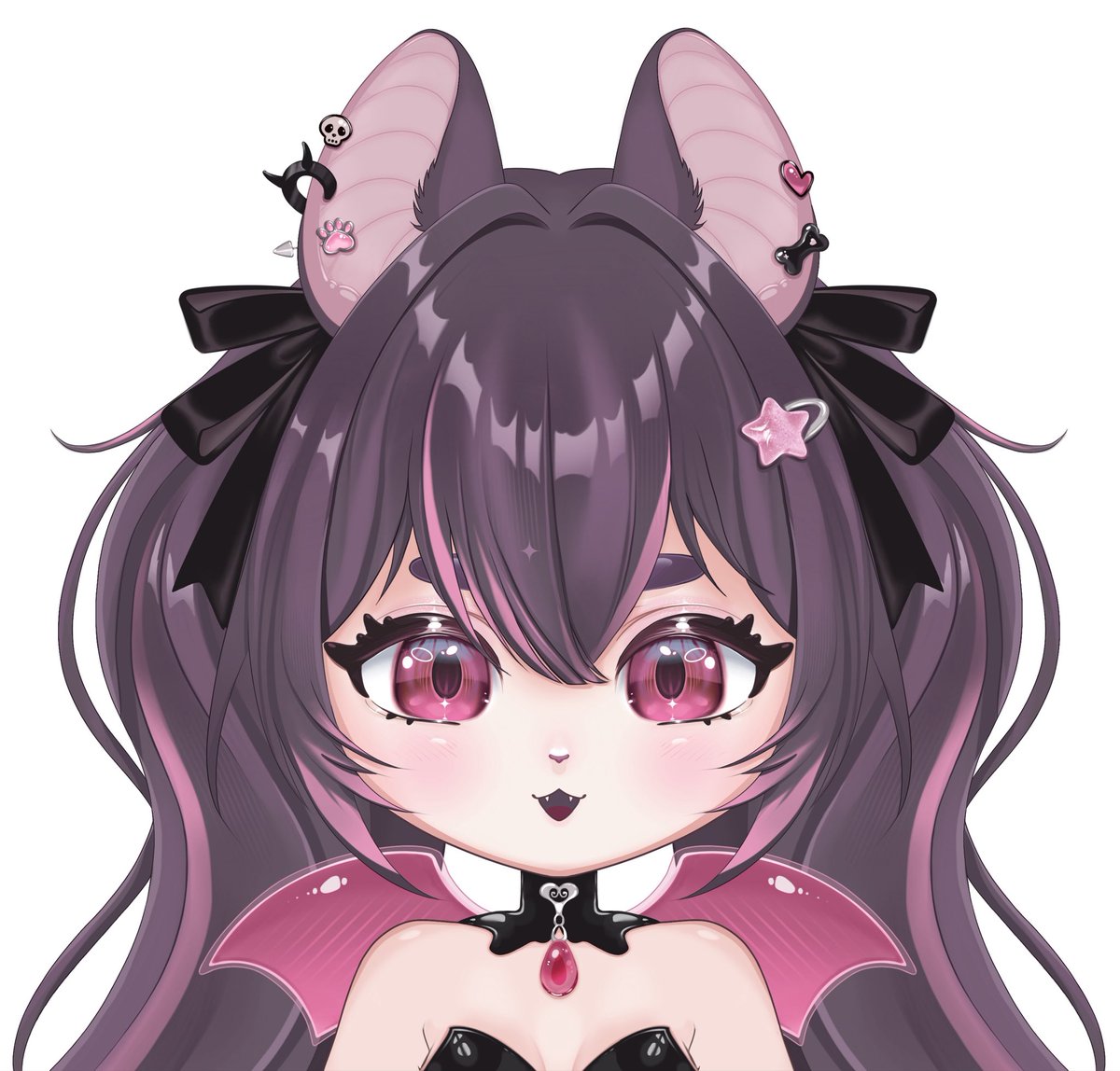 AltairStarkk's tweet photo. @Nylunie Hello!  I draw vtuber models in chibi style ✨ if you have any questions, you can write to me in a message https://t.co/oMz3Bs2OEM