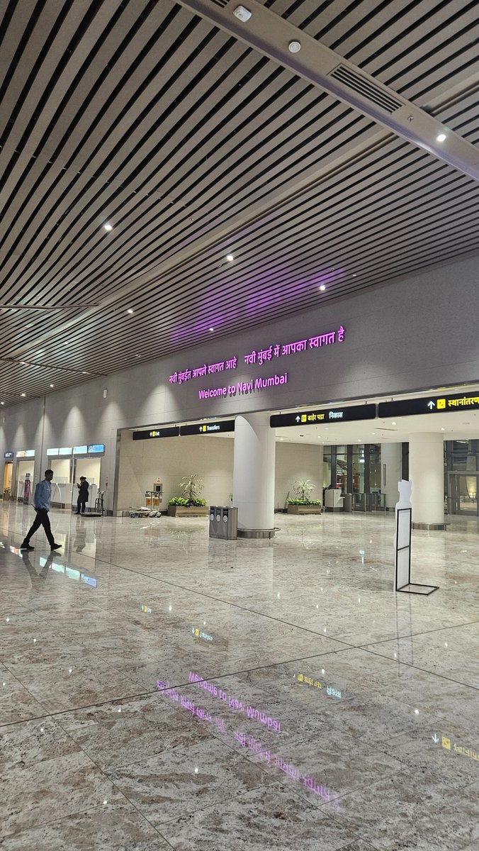 pritishposwal's tweet photo. Saw the new Navi Mumbai airport for the first time yesterday and it looks and feels really awesome. https://t.co/WPERoKNaHU