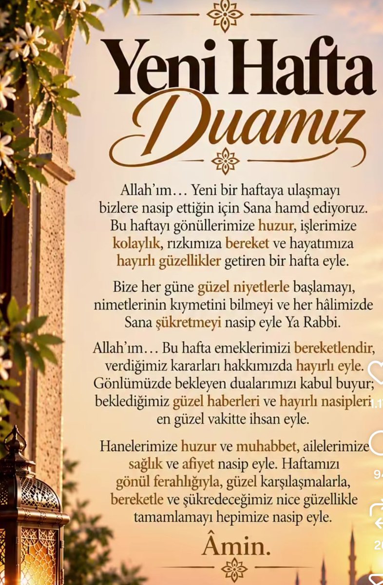 Tonyokuk71's tweet photo. Amin hayırlı sabahlar hayırlı günler hayırlı haftalar ☺️

#Hayırlısabahlar #günaydın #dua https://t.co/xK3SN9XyMU